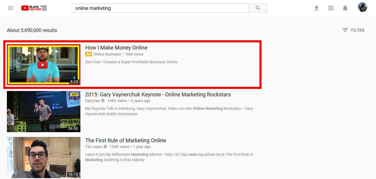 link youtube to google ads