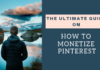 How to Monetize Pinterest Account – The Ultimate Guide